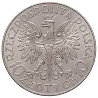 10 złotych 1933, Warszawa, Romuald Traugutt, Parchimowicz 122, drobne rysy w tle