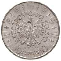 10 złotych 1936, Warszawa, Józef Piłsudski, Parchimowicz 124 c, delikatna patyna