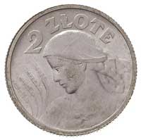2 złote 1924, Paryż, Parchimowicz 109 a, bardzo ładny egzemplarz