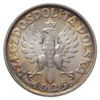 1 złoty 1925, Londyn, Parchimowicz 107 b, wyśmienity stan zachowania