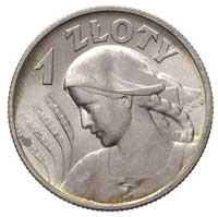 1 złoty 1925, Londyn, Parchimowicz 107 b, wyśmienity stan zachowania