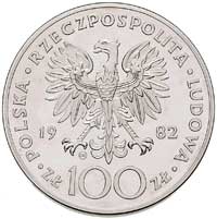 100 złotych 1982, Szwajcaria, Jan Paweł II, Parchimowicz 294 a, nakład 8700 sztuk, moneta wybita z..