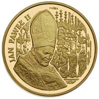 komplet złotych monet próbnych w drewnianym etui zawierającym: 200 000 złotych, 100.000 złotych, 5..