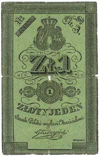 1 złoty 1831, podpis: Głuszyński, Miłczak A22, L