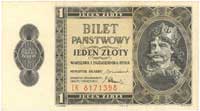 1 złoty 1.10.1938, seria IK, Miłczak 78b, Lucow 714 (inna seria) R3