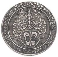 Seweryn Boner- wielkorządca królewski, medal autorstwa Macieja Schillinga 1533 r, Aw: Popiersie w ..