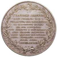 reforma monetarna -medal autorstwa Holzhaeussera 1766/1767, Aw: Minerwa siedząca przy prasie menni..