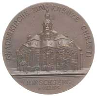 kościół Łaski w Jeleniej Górze- 200-lecie budowy 1909, medal autorstwa Ch. Lauera z Norymbergi, Aw..