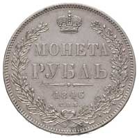 rubel 1846, Petersburg, Bitkin 208