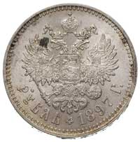 rubel 1897, Bruksela, Kazakow 78, Bitkin 203, ła