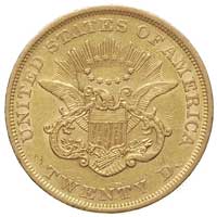20 dolarów 1852, Filadelfia, Fr. 169, złoto 33.3