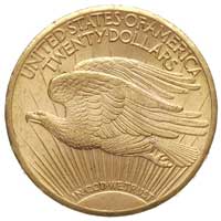 20 dolarów 1924/D, Denver, Fr.187, złoto 33.42 g, rzadkie