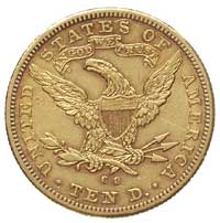 10 dolarów 1891/CC, Carson City, Fr. 161, złoto 16.66g