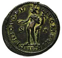Dioklecjan 284-305, folis, Aw: Popiersie w prawo