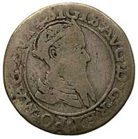 zestaw monet: czworak 1566, 1568 i 1569 oraz gro
