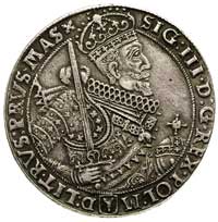 talar 1628, Bydgoszcz, odmiana z herbem podskarbiego pod popiersiem króla, 28.36 g, Dav. 4315, T. ..
