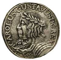 ort bez daty (1656), Toruń, moneta okupacyjna - popiersie Karola Gustawa, Ahlström 1, rzadki