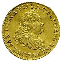 dukat 1737, Drezno, H-Cz. 8870, Fr. 2843, złoto 