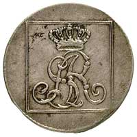 1 grosz srebrny 1779, Warszawa, Plage 228, ładny