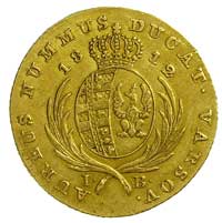 dukat 1812, Warszawa, Plage 117, Fr. 68, złoto 3.49 g