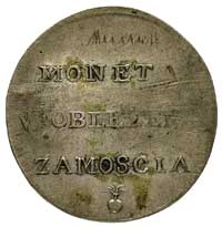 2 złote 1813, Zamość, Plage 123, na awersie graffiti ale ładnie zachowany egzemplarz, patyna