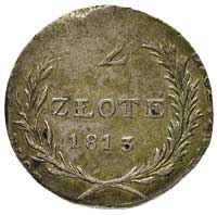 2 złote 1813, Zamość, Plage 126, delikatna patyna