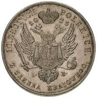 10 złotych 1823, Warszawa, Plage 26, Bitkin 822 (R), bardzo ładne