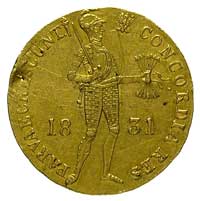 dukat 1831, Warszawa, odmiana z kropką przed pochodnią, Plage 269, Fr. 114, złoto 3.45 g, lekko us..