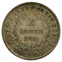 2 złote 1831, Warszawa, Plage 273, delikatna pat