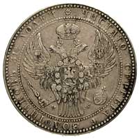 1 1/2 rubla = 10 złotych 1835, Warszawa, Plage 320, Bitkin 1131 (R), rzadszy rocznik