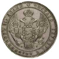 1 1/2 rubla = 10 złotych 1836, Petersburg, korona wysoka, Plage 328, Bitkin 1090