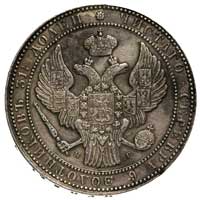 1 1/2 rubla = 10 złotych 1837/6, Petersburg, Pla