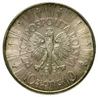 10 złotych 1939, Warszawa, Józef Piłsudski, Parchimowicz 124 f, bardzo ładny egzemplarz, patyna