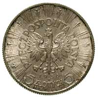 5 złotych 1938, Warszawa, Józef Piłsudski, Parchimowicz 118 d, ładne