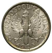 2 złote 1925, Londyn, kropka po dacie, Parchimowicz 109 d, wyśmienity egzemplarz z delikatną patyną