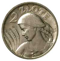 2 złote 1925, Londyn, kropka po dacie, Parchimowicz 109 d, piękny egzemplarz