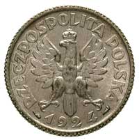 1 złoty 1924, Paryż, Parchimowicz 107 a, bardzo 