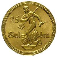 25 guldenów 1930, Berlin, Posąg Neptuna, Parchimowicz 71, złoto 7.99 g, rzadka i efektowna moneta ..