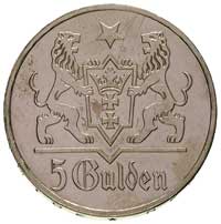 5 guldenów 1923, Utrecht, Kościół Marii Panny, Parchimowicz 65 c, nakład nieznany, wybite stemplem..