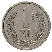 1 złoty 1989, Warszawa, PRÓBA, Parchimowicz P-222 c, nakład nieznany, aluminium 0.55 g