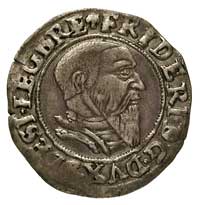 grosz 1543, Legnica, wąska broda księcia, FuS 1360