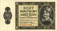 1 złoty 1.10.1938, seria M, Miłczak 78a