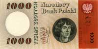 1000 złotych 24.05.1962, seria A 0000000, Miłczak 141Ab, bardzo rzadki wzór banknotu obiegowego z ..