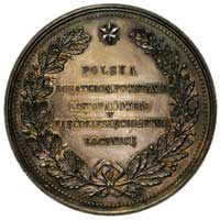 50 rocznica Powstania Listopadowego 1880 r. - medal autorstwa Artura Malinowskiego, medaliera dzia..