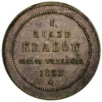 medal autorstwa M. Kurnatowskiego, Aw: I Zjazd Artystów i Literatów w Krakowie 14,15,16 września 1..