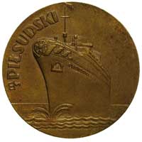 \M/S PIŁSUDSKI\" - medal z pierwszych podróży statku