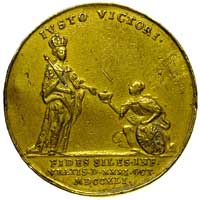 Fryderyk II Wielki 1740-1786, -medal Hołd Śląska