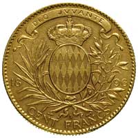 Albert 1889-1922, 100 franków 1896 A, Paryż, Fr. 13, złoto 32.23 g