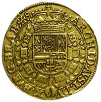 Filip IV 1621-1665, podwójny suweren d’or 1647, Bruksela, Delmonte 559 Fr. 106, złoto 10.99 g, lek..