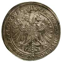 talar 1624, Norymberga, Aw: Dwugłowy orzeł i napis wokoło (tytulatura Ferdynanda II), Rw: Trzy tar..